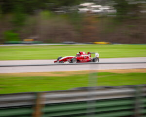 RSC's Chimera Race Car during pre-season testing at VIR in April 2022