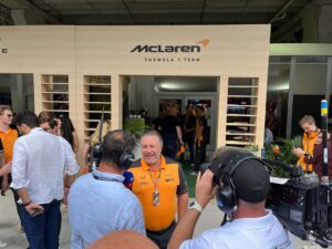 Zack Brown, CEO McLaren Racing